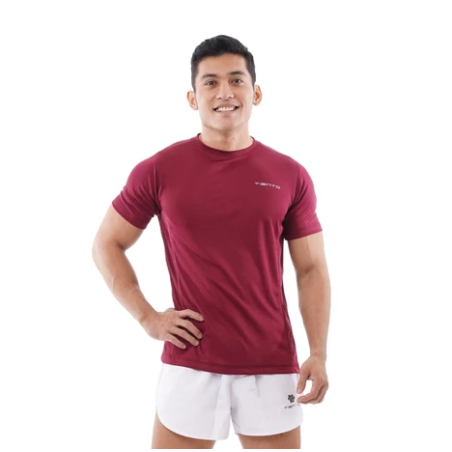 Kaos Basic Dry Fit Maroon