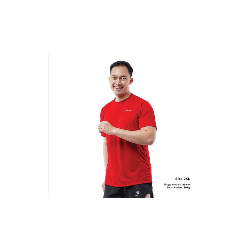 Kaos Basic Dry Fit Merah Kaos Basic Dry Fit Merah