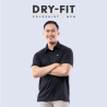 Polo Dry Fit Hitam
