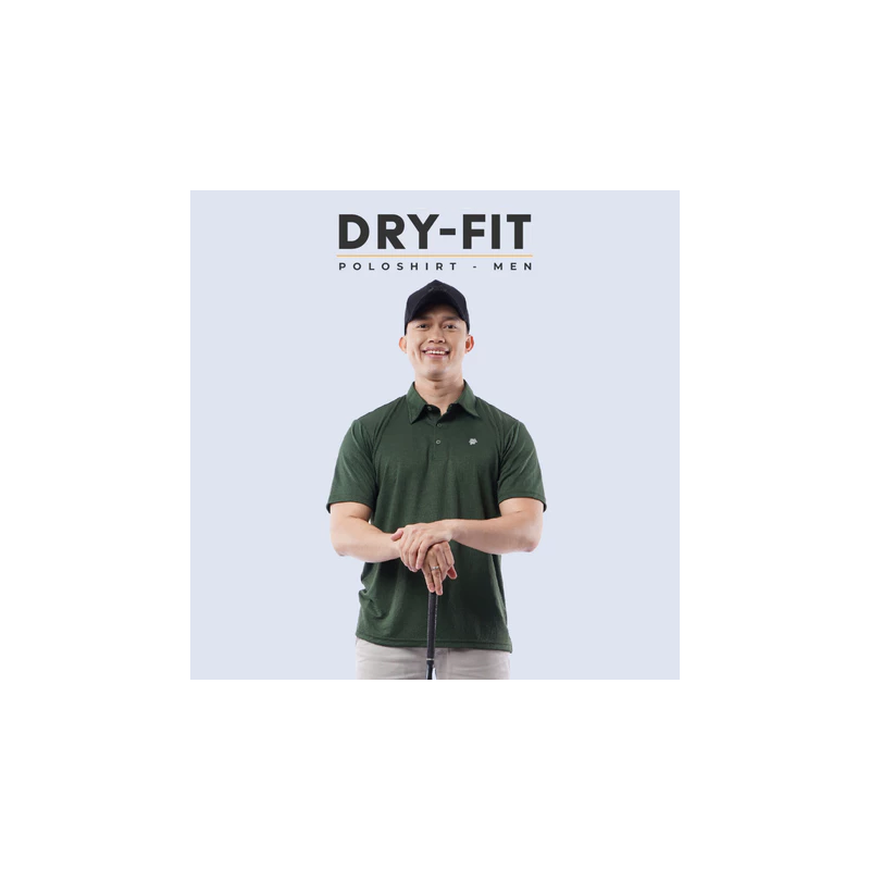 Polo Dry Fit Army