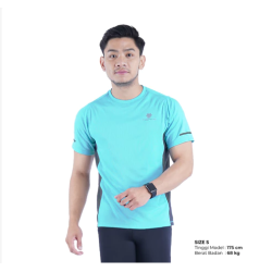 Running Dry Fit Biru