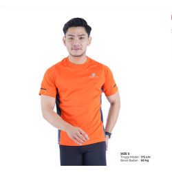 Running Dry Fit Oranye