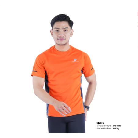 Running Dry Fit Oranye