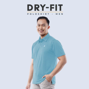 Polo Dry Fit Biru