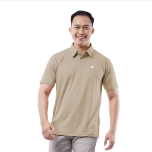 Polo Dry Fit Coklat